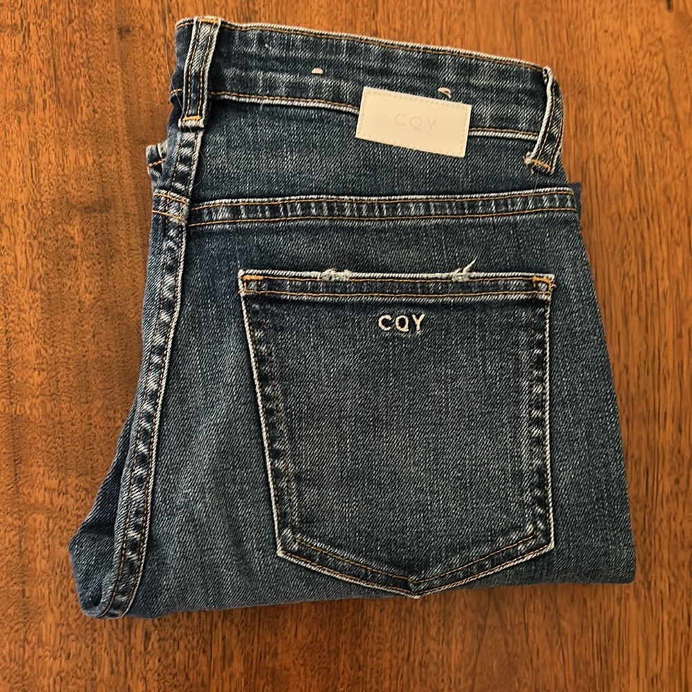 CQY Ankle Length Jean Cut From Japanese Stretch Denim - Picture 8 of 8